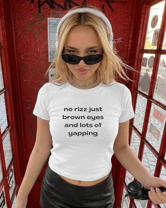Brown Eyes - Baby Tee