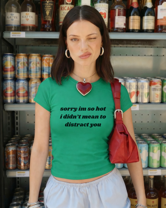 Sorry I'm So Hot - Baby Tee