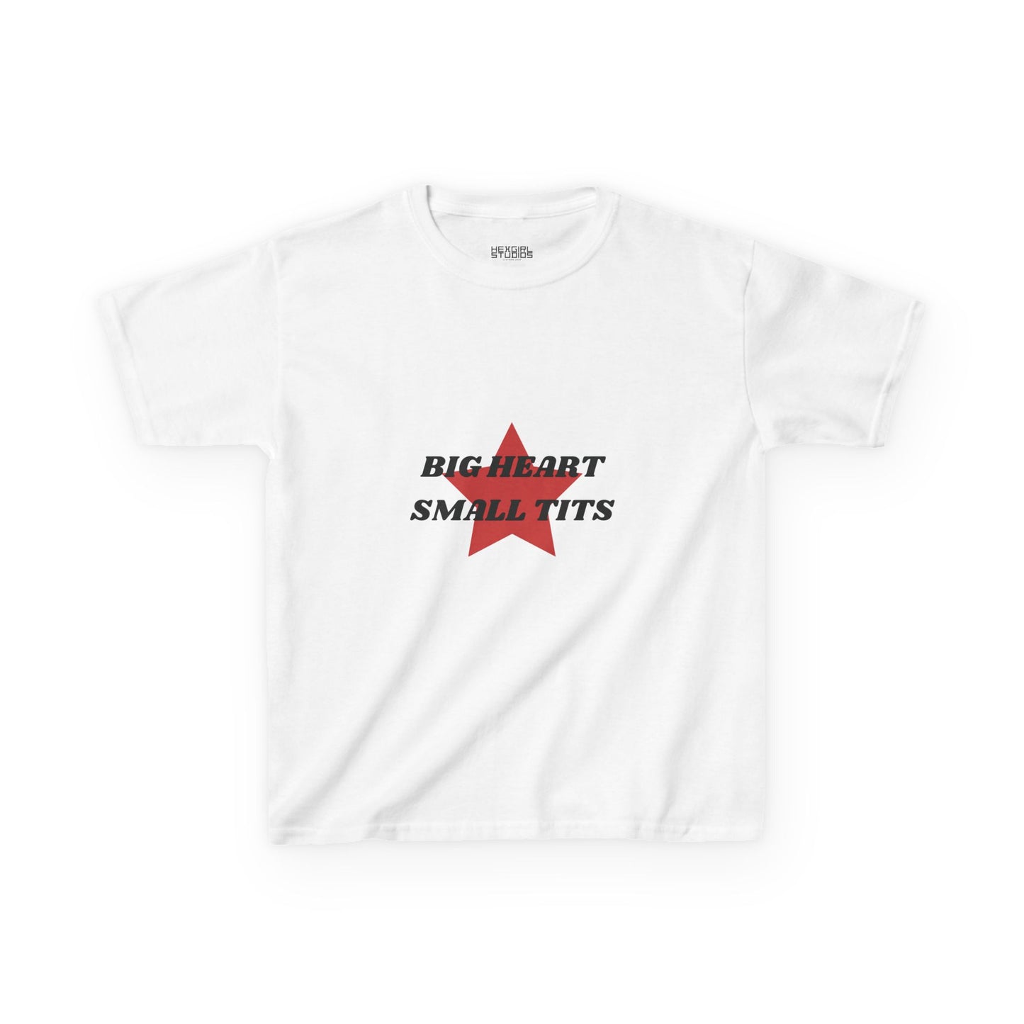 Big Heart Small Tits Red - Baby Tee