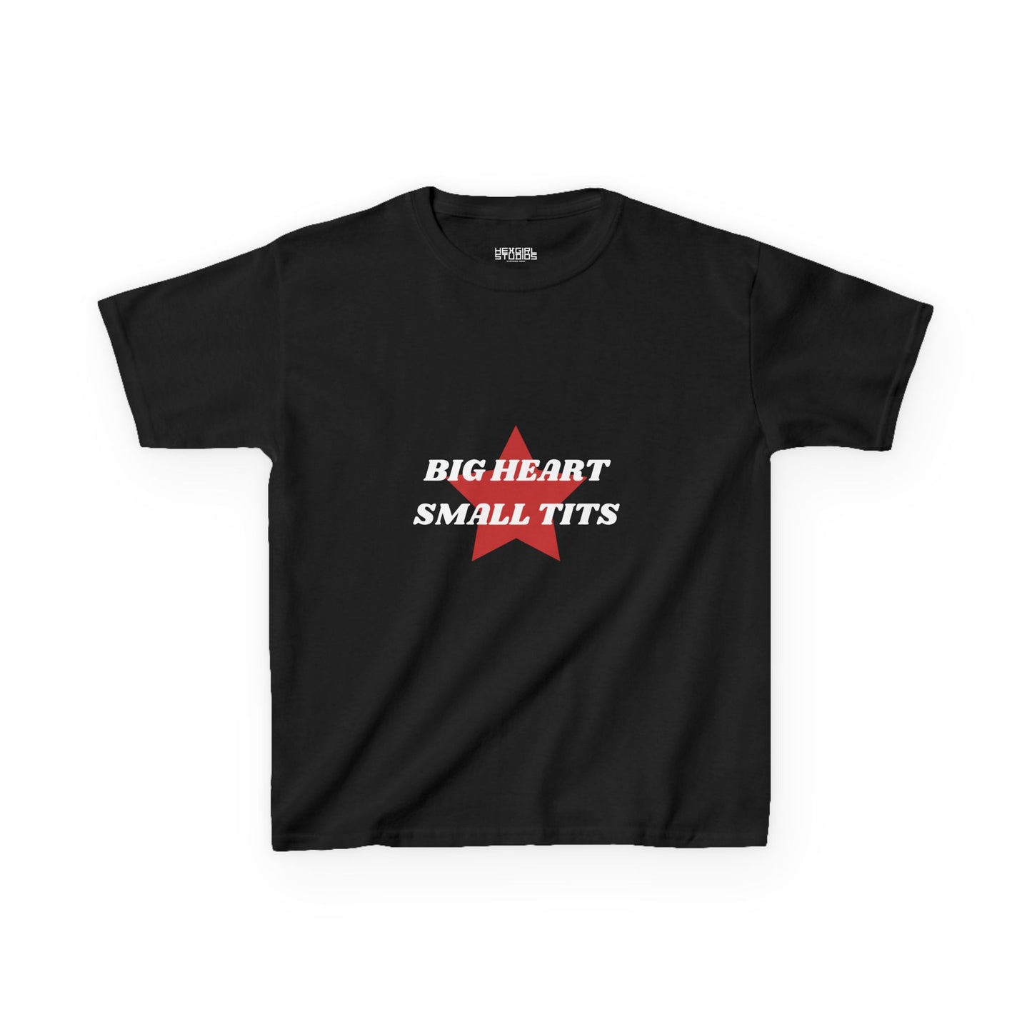Big Heart Small Tits Red - Baby Tee