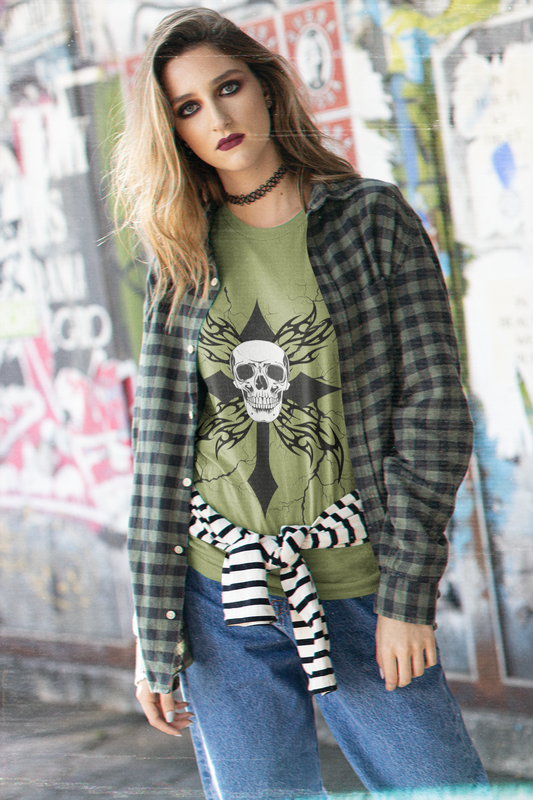 Skull Cross Graphic Tee