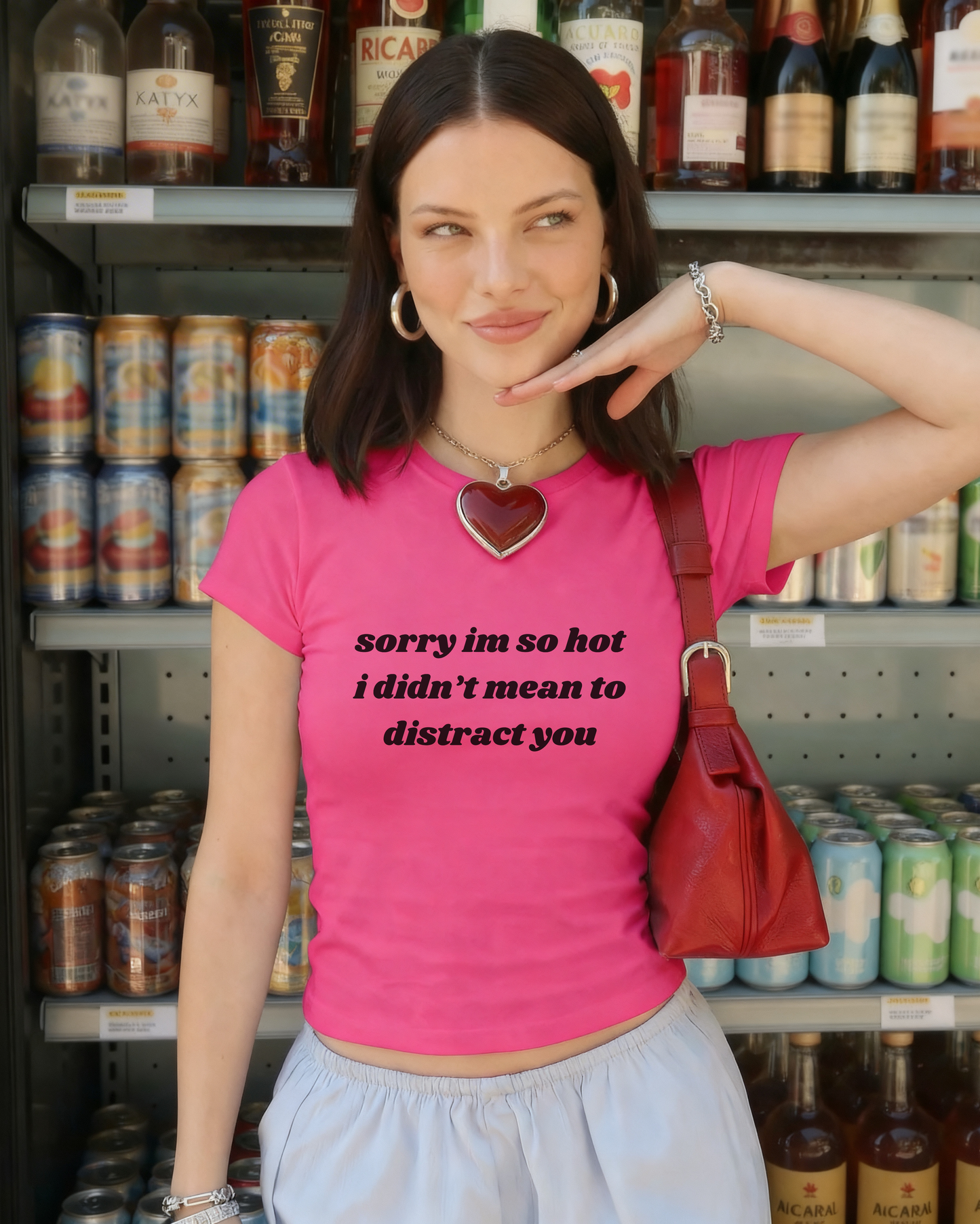 Sorry I'm So Hot - Baby Tee