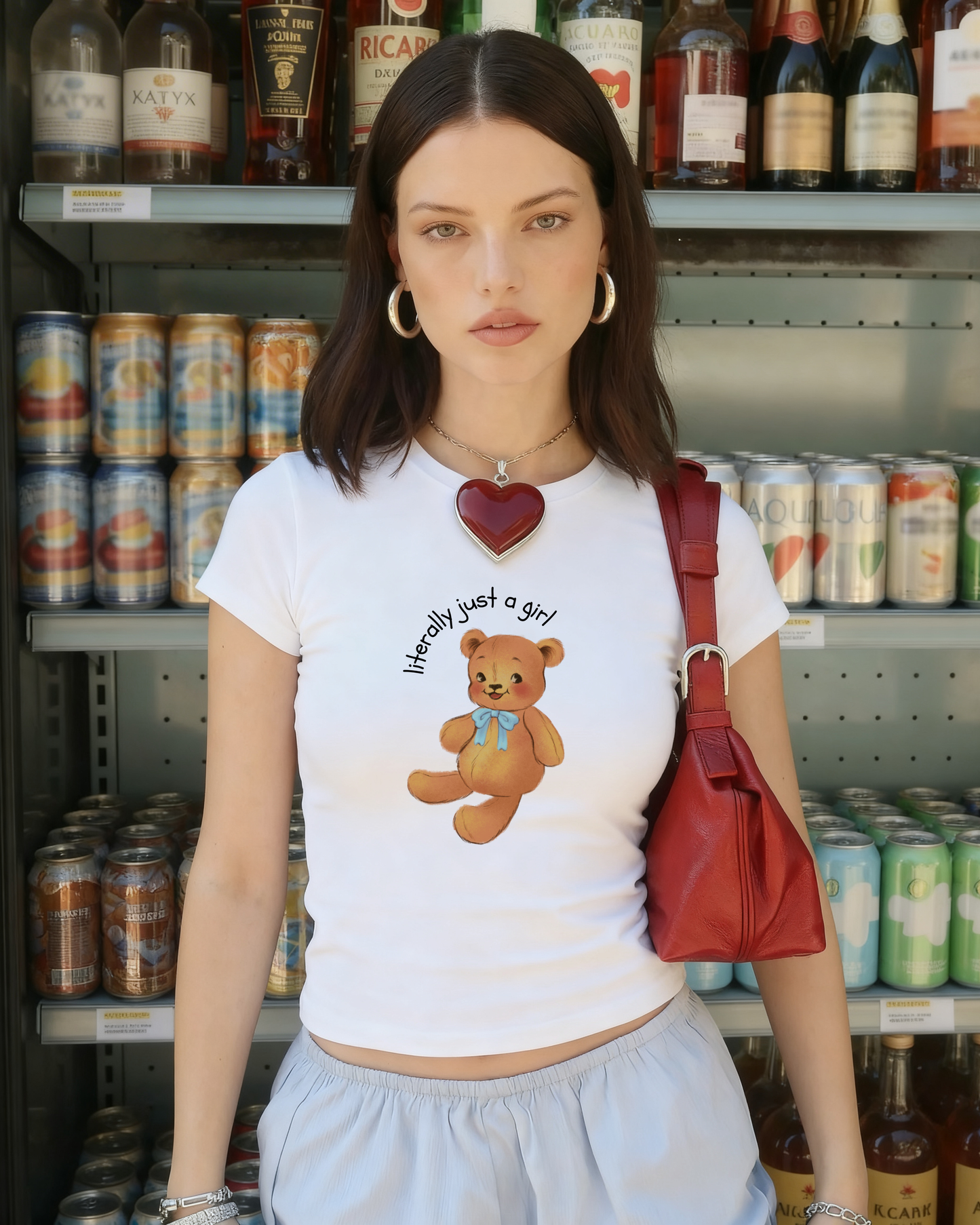 Literally Just a Girl - Baby Tee